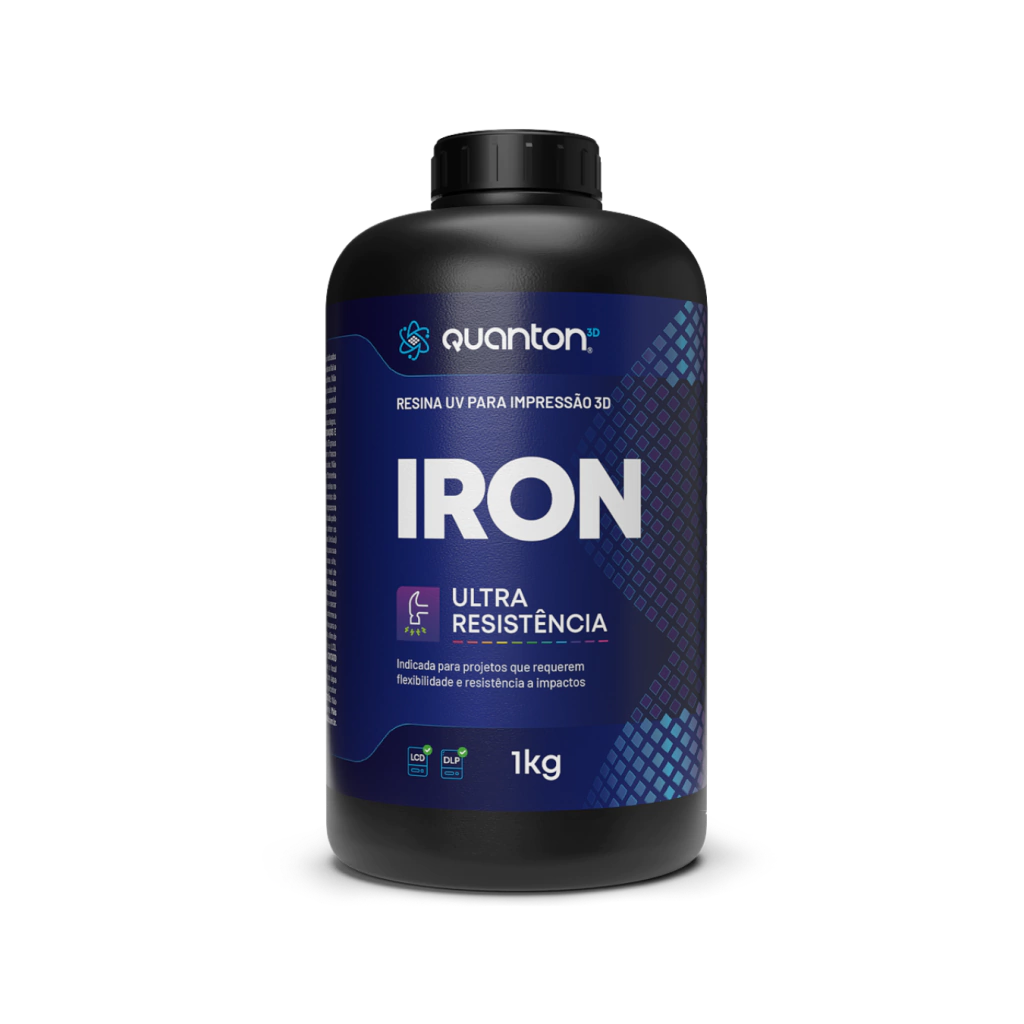 Mockup da resina Quanton3D Iron